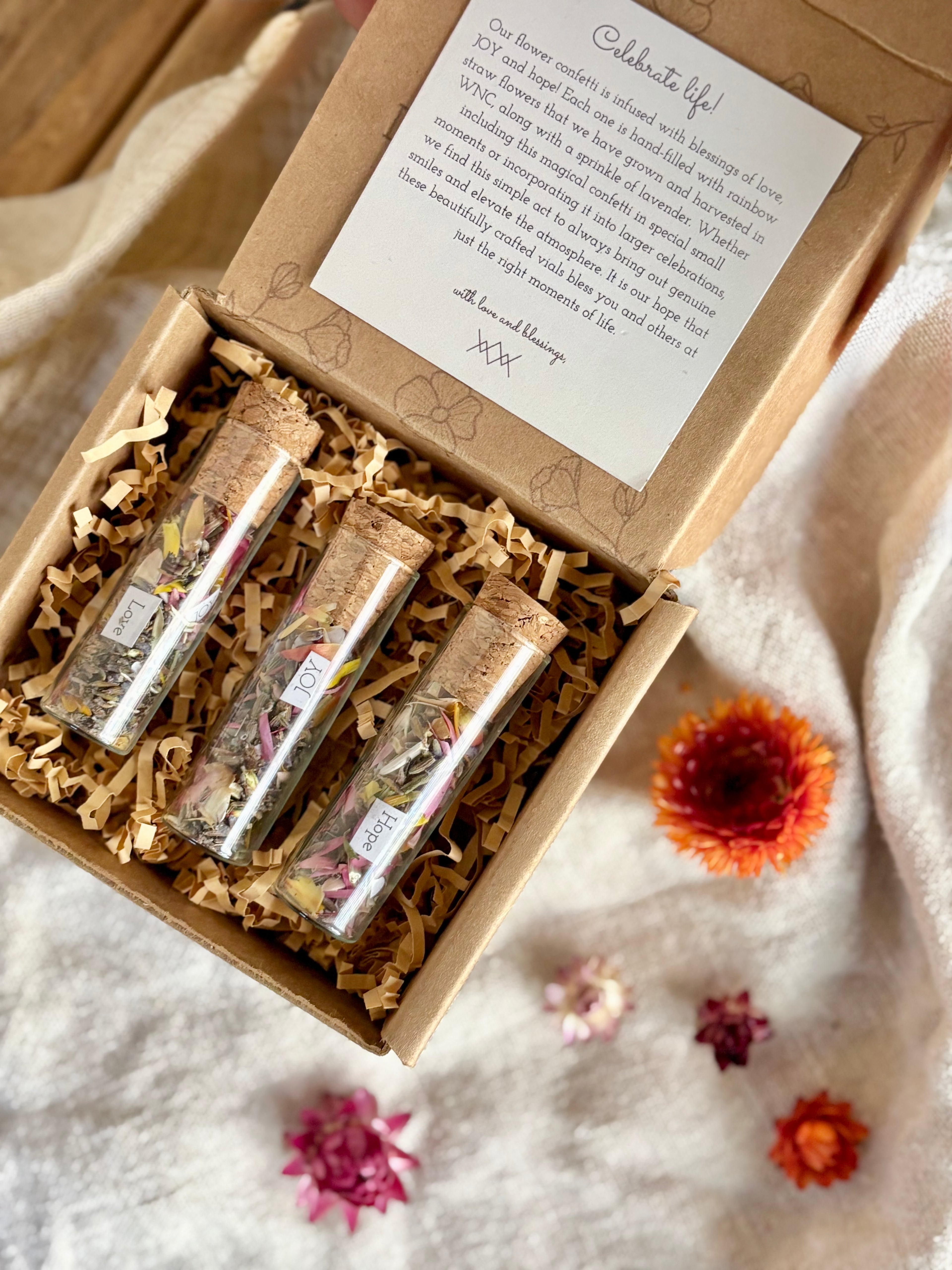 Flower Confetti (Set of 3)